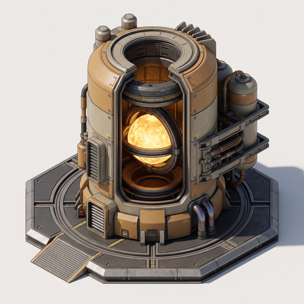 A reactor capsule generated from a player prompt